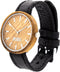 Handgemaakte Whiskywatch uit Schotland | Horloge van whiskyvaten met zwart leer