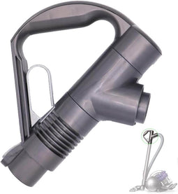 Handgreep Geschikt Voor Dyson DC19, DC23, DC29, DC26, DC32, DC36, DC37 - Pistoolgreep - Buishandgreep - Stofzuigermondstuk Steelstofzuiger - Grijs