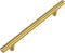 Handgreep Goud 30cm | inclusief bevestigingsbouten | Hartafstand 192mm | Gouden Handgrepen Kast | Meubelhandvat | Landelijke greep | Keukengreep | Hand Grepen | Robuust | Deurgreep Staal | Metaal | Strak Meubelbeslag | schuifdeur | Handvat |