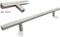 Handgreep RVS Rond | 30cm | Inclusief bevestigingsbouten | Handgrepen Kast | Zilver | Meubelhandvat | greep | Keukengreep | Hand Grepen | Deurgreep Staal | Metaal | schuifdeur | Handvat | Greep | Schuifdeurgreep | Roestvrij | Hartafstand 192mm