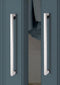 Handgreep RVS Vierkant GROOT | 49,2cm | Inclusief bevestigingsbouten | Zilver | Meubelhandvat | greep | Keukengreep | Hand Grepen | Deurgreep Staal | Strak Meubelbeslag | schuifdeur | Handvat | Greep | Schuifdeurgreep | Roestvrij | Hartafstand 480mm