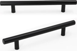 Handgreep zwart 60cm inclusief bevestigingsbouten | Handgrepen Kast | Meubelhandvat | Groot | Grote Landelijke greep | Industriële Keukengreep | Hand Grepen | Robuust | Deurgreep Staal | Metaal | Strak Meubelbeslag | schuifdeur | Handvat |