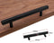 Handgreep zwart incl. bevestigingsbouten - 15cm - Meubelhandvat