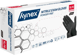 Handschoen hynex xl nitril 100st zwart