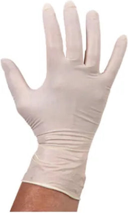 Handschoen latex wit ongepoederd XL - (100 stuks)