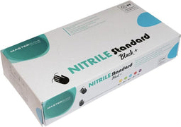 Handschoen masterglove nitril l zwart 100 stuks