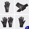 Handschoenen heren en dames - Geschikt voor Touchscreen apparaten - Waterafstotend - Ski handschoenen