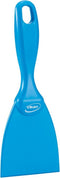 Handschraper Vikan recht 75x210mm blauw