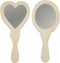 Handspiegel, afm 23-24 cm, triplex, 2stuks