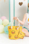 Handtas Crochetts Geel Eend