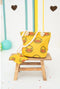 Handtas Crochetts Geel Eend