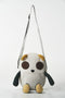 Handtas Crochetts Geel Pandabeer