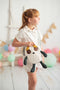 Handtas Crochetts Geel Pandabeer