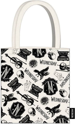 Handtas Dames Wednesday Wit 36 x 39 x 0,4 cm
