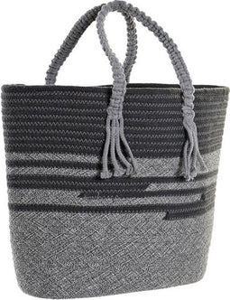 Handtas DKD Home Decor 48 x 16 x 36 cm Grijs