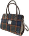 Handtas Findhorn Grijs en Roestbruin (Grey and Rust) - Stevig - Draagband - Harris Tweed - Glen Appin of Scotland