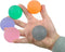 Handtrainer gelbal - blauw - soft