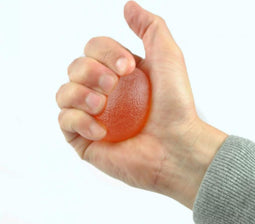 Handtrainer gelbal - oranje - sterk