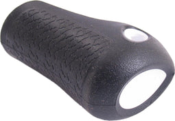 Handvat rechts Gazelle Basis 88 mm - zwart met witte bies