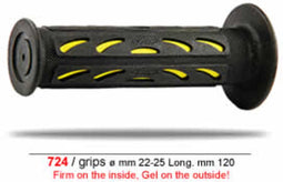 Handvaten Progrip 724 Zwart / Geel