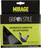 Handvatpaar Mirage Grips in style #65 - L = 134/134 mm met barends - zwart