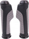 Handvatset anatomisch zwart grijs EDGE
