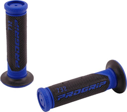Handvatset Pro grip 732 zwart/blauw