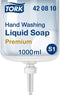Handzeep Tork S1 vloeibaar extra hygiënisch ongeparfumeerd 1000ml 420810 | 6 stuks