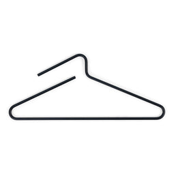 HANG-ON kledinghangers (set van 5 stuks) - Zwart