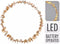 Hangdecoratie Eucalyptus Krans met LED - 40 cm - Goud