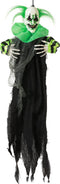 Hangende Halloween Clown Skelet 60cm