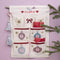 Hangende organiser, h: 46 cm, b: 34 cm, 1 stuk, naturel