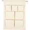 Hangende organiser, h: 46 cm, b: 34 cm, 1 stuk, naturel