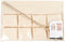Hangende organiser, h: 93 cm, b: 60 cm, 1 stuk, naturel