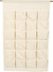 Hangende organiser, h: 93 cm, b: 60 cm, 1 stuk, naturel