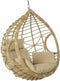 Hangende tuinstoel DKD Home Decor 90 x 70 x 110 cm 105 x 75 x 226 cm Beige Metaal Bruin Synthetische rotan