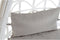 Hangende tuinstoel DKD Home Decor 90 x 70 x 110 cm Grijs Metaal Synthetische rotan Wit