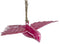 Hanger Chery metaal 18x4x13 cm roze 1 stuk