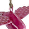 Hanger Chery metaal 18x4x13 cm roze 1 stuk
