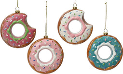 Hanger donut - donkerroze