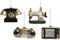 Hanger plastic l3b10h9 cm a4 kerst
