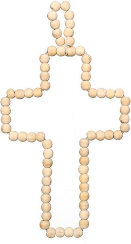 Hanger the Wooden cross 40cm