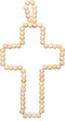 Hanger the Wooden cross 40cm