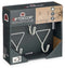 Hangers Wit Metaal Driehoekig Set 3 Onderdelen (6 Stuks)
