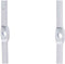 Hangers Wit Metaal Set 2 Onderdelen (6 Stuks)