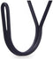 Hangers Zwart Metaal Driehoekig Set 3 Onderdelen (6 Stuks)