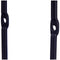 Hangers Zwart Metaal Set 2 Onderdelen (6 Stuks)