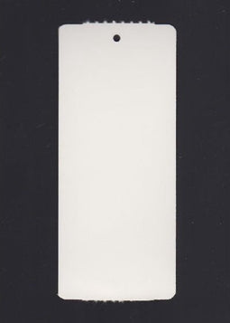 Hangetiket op rol 91x39mm blanko1000 rol - 8 stuks