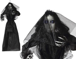 Hanging decoration Halloween S1125818 (140 x 16 x 160 cm) Black 140 x 16 x 160 cm