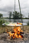 Hanging Fire Bowl - Hangende bakplaat